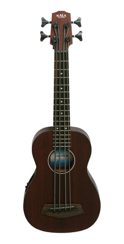 Kala U-bass Rmbl-fs  Caoba-bajo Ukelele Con Estuche