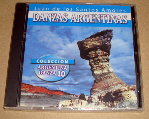 Juan De Los Santos Amores Danzas Argentinas Vol. 10 Cd Kktus
