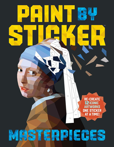 Libro: Paint By Sticker Masterpieces: Re-create 12 Iconic Ar