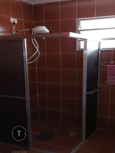 Imagem 11 de 30 de Linda Casa Com 3 Dormitórios No Centro De Itanhaém, Com Piscina E Churrasqueira A Menos De 300 Metros Da Praia. - Ca00833 - 70630852
