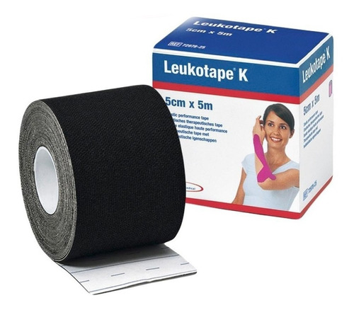 Venda Neuromuscular Leukotape® K Negro