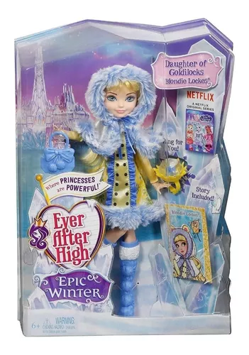 Boneca Ever After High Feitiço de Inverno Crystal Winter Mattel