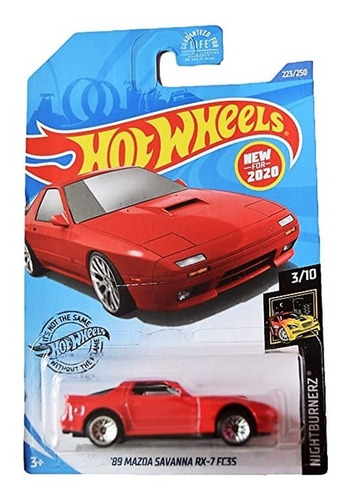 Auto Hot Wheels Nightburnerz Edicion Especial Original