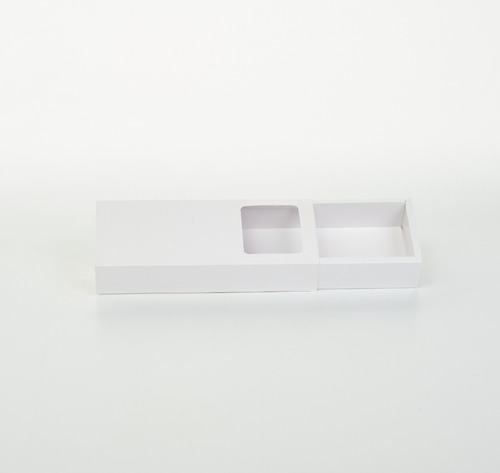 Imagen 4 de 5 de Caja Fosforera C/visor Alargada Ch Pvc (x50u) Bombones 065c