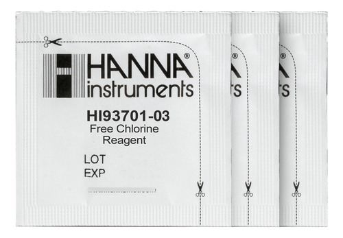 Hanna Instruments Reactivo En Polvo Para Cloro Hi 93701 - 03