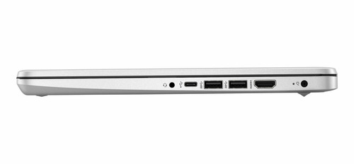 Imagen 4 de 6 de Notebook HP 14-DQ1043CL plata 14", Intel Core i3 1005G1 8GB de RAM 256GB SSD, Intel UHD Graphics 1920x1080px Windows 10 Home