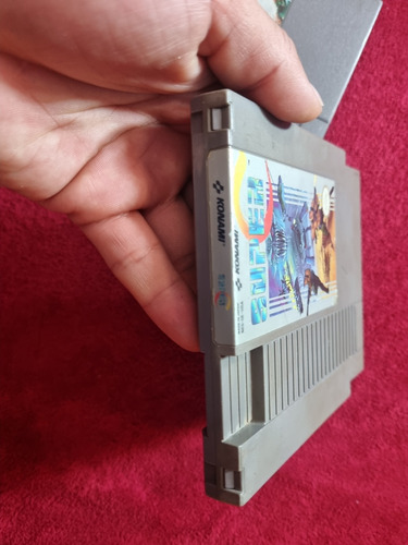 Contra Y Super C Par De Cartuchos Originales Nintendo Nes (Usado)