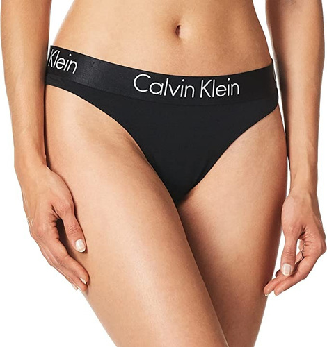 3 Tangas Calvin Klein Banda Ancha Para Mujer Algodón