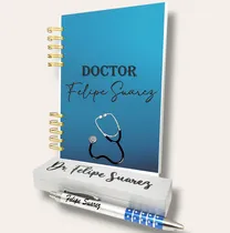 Comprar Regalos Personalizados Dia Del Medico - Libreta + Lapicero