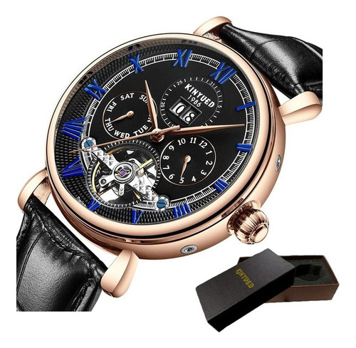 De Reloj Mecánico Kinyued Tourbillon Para Hombre De Negocios