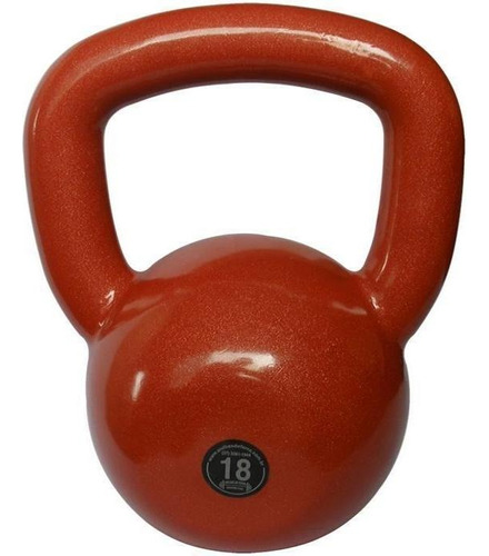 Kettlebell Emborrachado 18 Kg Crossfit Treinamento Funcional