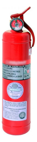Canje Matafuegos 1 Kg Recargado Recambio Para Auto Apto Vtv (Usado)