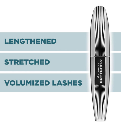 Máscara L'oreal Paris Voluminous Butterfly Impermeable Negra