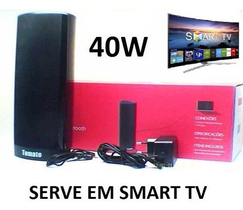 Caixa De Som Usb Pc Potente 40w Notebook Pc Celular Smart Tv