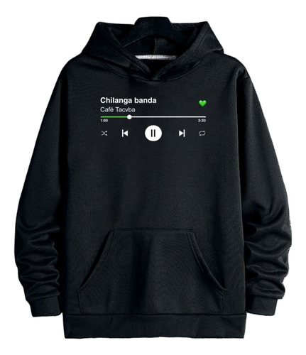 Sudadera Musical Café Tacvba | Chilanga Banda