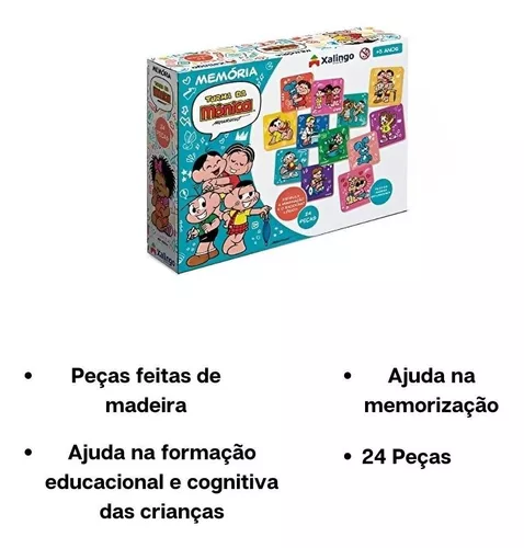 Jogo da Memoria da Turma da Monica - Xalingo