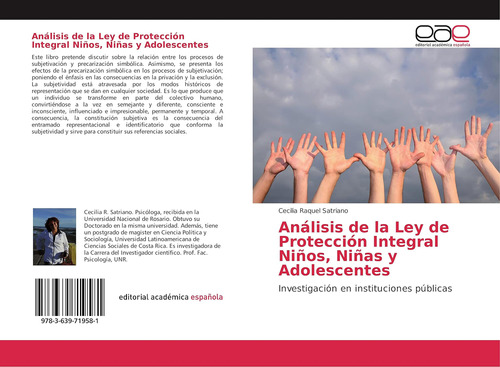 Libro: Análisis Ley Protección Integral Niños, Niña