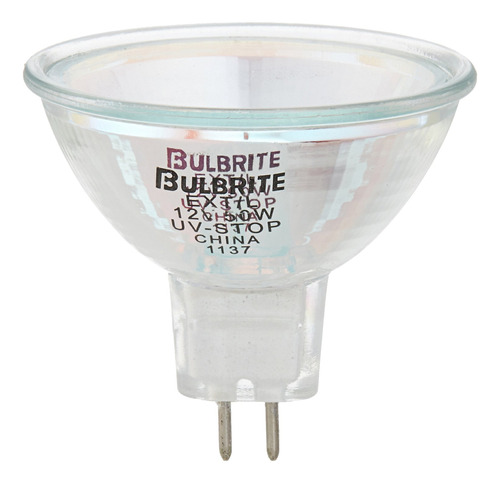 Bulbrite Ext L 50-watt 12-volt Foco Halogeno Mr16 Bi-pin