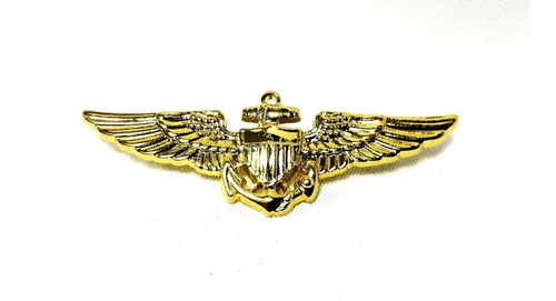 Pin Militar, Insignia Del Ala Aérea De La Us Navy 