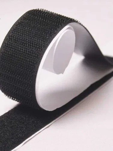 Velcro Adhesivo Negro 2 Cm X 50 Cm