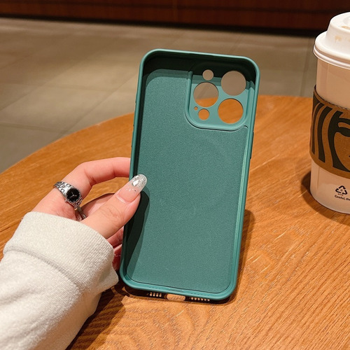 Funda De Silicona Suave Para iPhone 16/16 Plus/pro/pro Max