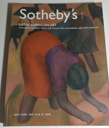 Catalogo Sothebys, New York. Arte Latinoamericano, 2005