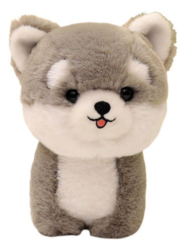 Juguete Husky De Peluche Realista, Perro De Juguete 25cm