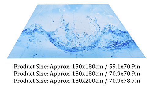 Cortina De Baño Con Diseño Innovador Impermeable