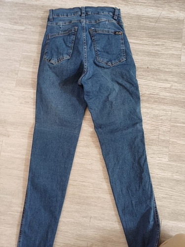 Pantalon De Jean Mujer Color Azul (Usado)