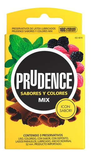 Prudence Preservativo Mix  3 Unidades