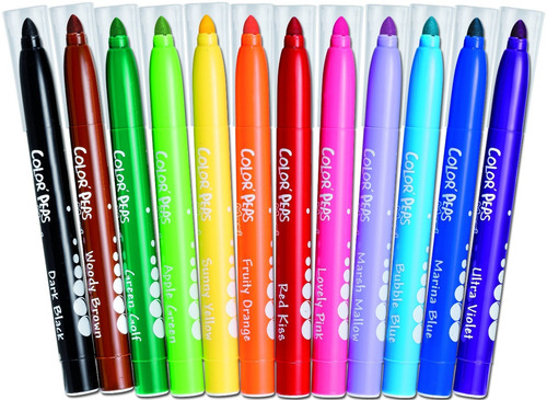 Imagen 4 de 5 de Marcadores Maped Color Peps Jumbo X 12 Colores Educando