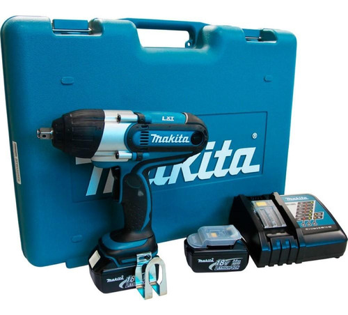 Chave De Impacto 18v Com Baterias E Maleta Dtw450rfe Makita