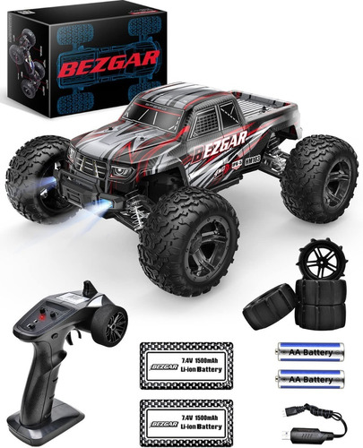 Carro Off Road Escala 1/10 A Control Remoto - Bezgar