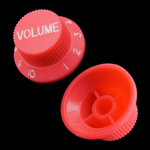 1 Y 2 Botones De Interruptor De Control De Tono Para Rosado