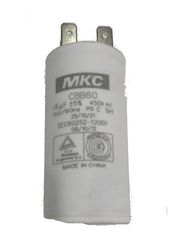 Capacitor De Marcha 18 Uf 450 Vac Mkc