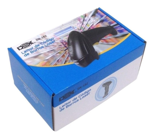 Leitor De Codigo De Barras Laser Scanner Dex Dx-182 Usb