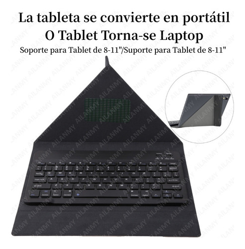 C Funda Con Teclado Y Mouse For Ghia A7 Gtaba7wf 7 Inch