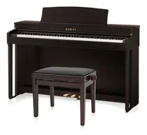 Comprar Piano Kawai Cn301 Teclado 88 Tecla Bluetooth Mueble Banqueta