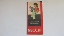 Comprar Antiguo Folleto De Maquinas De Coser Necchi