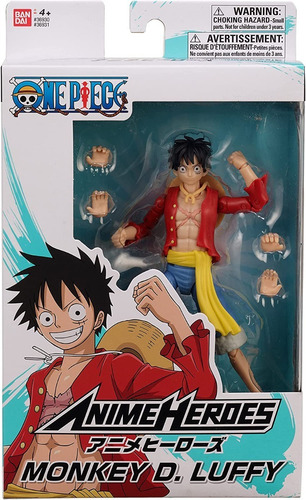 Figura De Acción Anime Heroes Luffy De One Piece ¡envío Ya!