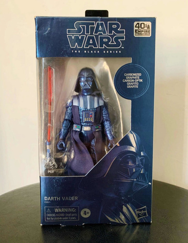 Star Wars Black Series Darth Vader Carbonita Carbonized (Usado)