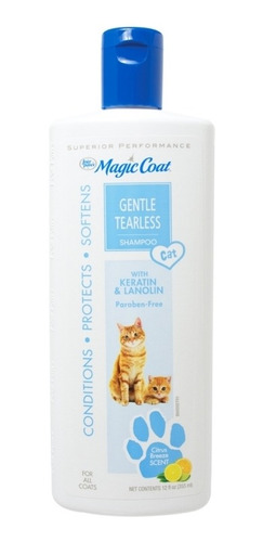 Magic Coat Shampo Anti Lágrimas Para Gatos Y Gatitos 12oz