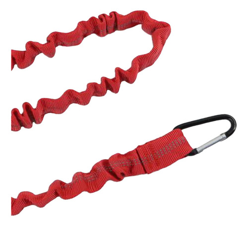 3 Elástico Kayak Paddle Leash Cañas De Pescar Barco Rojo