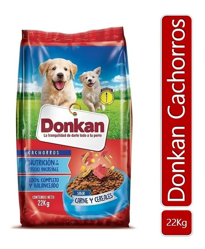 Imagen 1 de 2 de Alimento Para Perros Donkan Concentrado 22kg