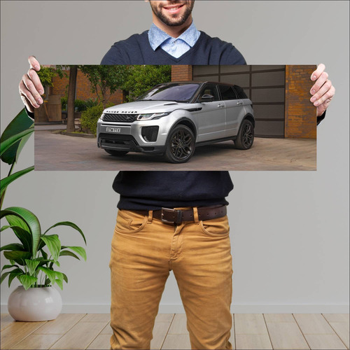 Cuadro 30x80cm Auto 2018 Range Rover Evoque Dyna 379