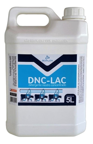 Detergente Neutro Concentrado Dnclac Uso Profissional 5l