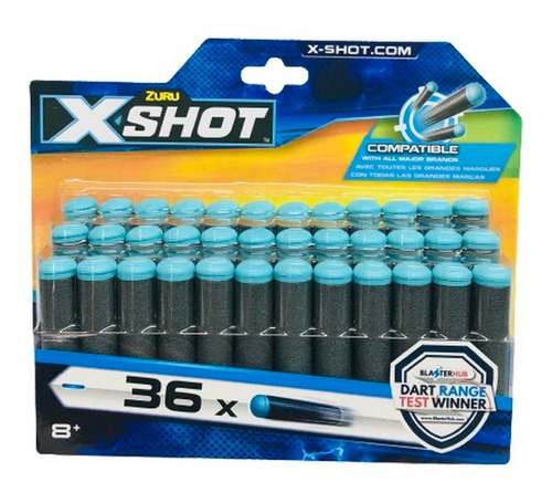 X-shot Repuestos Dardos X36 Zuru Original Ar1 3618 Ellobo