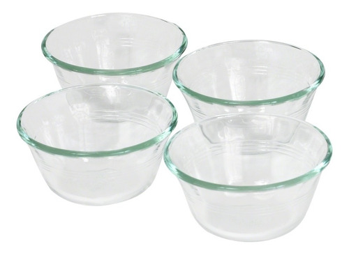 Pyrex 6001142 Set 4 Posillos Flaneras 175ml Isel 