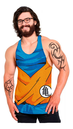 Playera Olimpica Tank Top Gym Diseño Frente Y Espalda Oh5