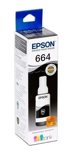 Tinta Original Epson 664 -70ml- L110 L120 L121 L200 L210 Etc